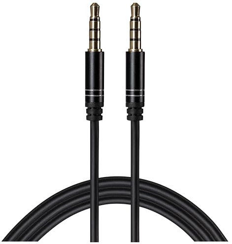 Maplin Câble jack TRRS stéréo 3,5 mm vers prise jack TRRS 3,5 mm 4 pôles 3 m