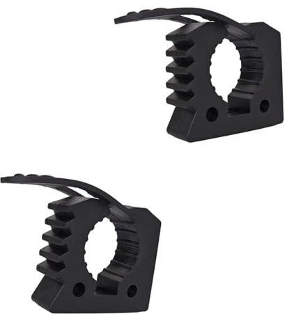 Quick-Release Rubber Clamp,Rubber Mount Clamps from 1'' to 1-1/3'' in Diameter Tools,Used by vehicle on Off-road vehicles, UTVs, ATVs (2p)