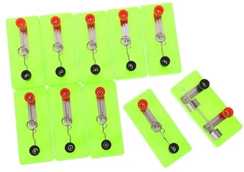 BELLIFFY 10stücke Physik-lichthalter Und Physik-lampenhalter Und Schraube Lampe Basis Für Elektrische Experimente Und Diy Zubehör Für Grundschüler