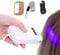 UV Light Hair Extensions Kit, 405nm UV Light Hair Extension Machine, Portable Fast Curing Hair Extension UV Glue V Light Wig Extension LED UV Lamp for Home Salon, Fast Curing Wig