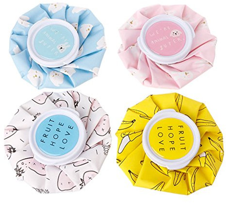 SLXLYH Kleine runde Wärmflasche, 450 ml, für den Winter, entspannend, Wärmewärmer