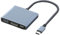 BolAAzuL Adaptateur multiport USB C vers DisplayPort, hub 3 en 1 de type C avec 1 DP 1.4 + 1 USB 2.0 + 1 port de charge PD (type C), 8K 60 Hz/100 W PD/DP ALT mode pris en charge