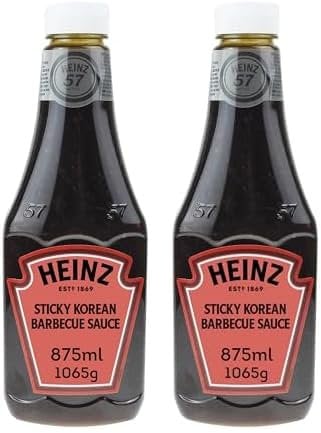 Heinz Sticky Korean Barbecue Sauce 875 ml (Pack of 2)
