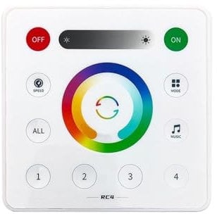 SP530E SPI+5CH PWM Led Controller Einstellungen Dim/CCT/RGB/RGBCCT 2,4G Fernbedienung Touch Panel(RC4 Touch Panel)