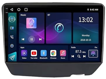 Android 13 2 DIN Car Radio Stereo para Toyota Vitz XP10 Yaris Platz Echo 1999-2005 9 Pulgadas Autoradio con WiFi GPS Rear View Camera RDS FM BT DVR SWC Ventilador de refrigeración(2+32G)