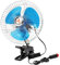 Ventilatore oscillante for auto da 12/24 V, potente dispositivo di raffreddamento estivo, ventilatore elettrico regolabile for auto, camion, veicolo, forte raffreddamento dell'aria.(12V)