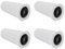4x Trade-Shop Wasserfilter/Filterpatrone Ersatz kompatibel mit Sage The Oracle Touch BES990 Serie 1747, BES980 Serie 1814, The Barista ProTM BES878