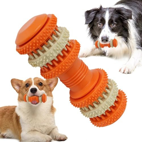 Trveqhk Kauspielzeug für Hunde | Zahnspielzeug für Hunde, Puzzle-Spiele, Haustierbedarf, Zahnspender, interaktives Welpenzubehör für alle Rassen