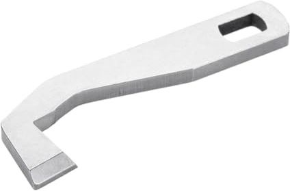 Lasitech Ensemble de Couteaux/Lames supérieurs et inférieurs for Machine à Coudre, pièce G1075 + G1076 for Singer 480A Elna 654 Coverlock(Upper Knife)