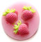 LC Erdbeere X515 Silikonform für Fondant, Zucker, Kunstharz, Basteln, Kuchendekoration