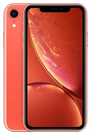 Apple iPhone XR, 128GB, Coral (Renewed)