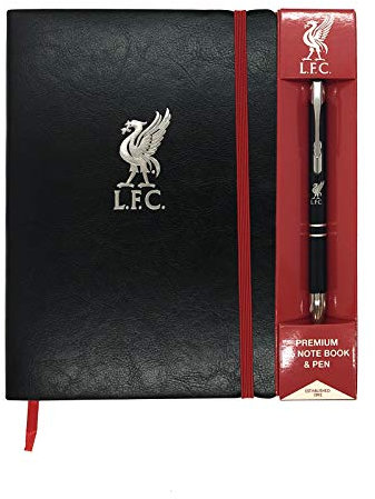 Liverpool FC - Premium-Notizbuch (A5) & Kugelschreiber - Offizielles Merchandise - Geschenk für Fußballfans