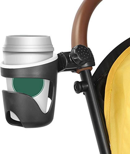 Pram Cup Holder, Stroller Cup Holder, Stroller Bottle Holder Coffee Drink Bottle Organizer For Pushchair Baby Buggy Trolley Walker Wheelchair Pet Strollers