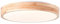 BRILLIANT Lampe, Slimline Wand- und Deckenleuchte 34cm holz hell/weiß, 1x LED integriert, 14W LED integriert, (1300lm, 3000-4000K), Lichtfarbe über Wandschalter einstellbar