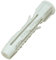 AERZETIX - C57876 - Lot de 50 Chevilles universelles à collerette polyvalentes Ø6x35 mm Multi-Usage - en Nylon - pour Fixation en béton Brique parpaing