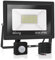 50w led strahler bewegungsmelder,5000LM LED Strahler Außen mit Bewegungsmelder IP66 Scheinwerferled aussenstrahler mit bewegungsmelder Warmweiß 3000K Außenstrahler LED Fluter Flutlicht für Garage