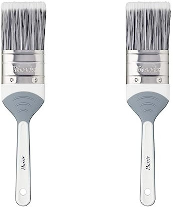 Harris Seriously Good No Loss Masonry Paint Brush, 2 (50mm) (Pack of 2)