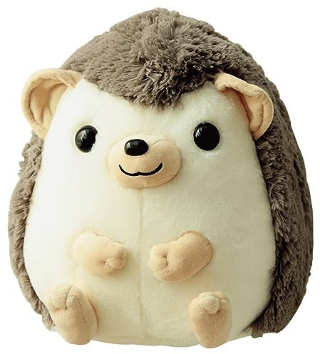Igel Kuscheltier Plüschigel, Plüsch Igel, Kuschel Igel Plüschtier Hedgehog Plüsch Igel, Baby Kinder Spielzeug (Grau,45cm)
