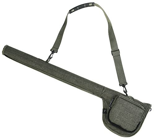 KOCAN Angelrutentasche aus Segeltuch, Leinwand Angelrute Tasche Tragbare Angelrute Reel Lagerung Rohre Fällen Angelrute Fliegen Angeln Tasche