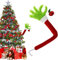 RURIZHONGTIAN Braccio Grinch, Decorazione Albero di Natale, Mano Grinch, Ornamento Bellissimo per Natale