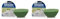 Yankee Candle Wax Melts, Vanilla Lime, Up to 8 Hours of Fragrance, 1 Count, Green (Pack of 2)