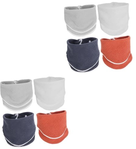 Toyvian 8 Stk Lätzchen Babyhandtuch Baby-Bandana Speicheltuch für Babys handtücher Speichel des Babytuchs neugeborenes speicheltuch Mehrzweck Schal Taschentuch Kind Baumwolle