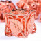 SIQUK 7 Stücke DND Würfel Set, Metall Würfel Spiel Polyedrische Würfel Hohles Spielwürfel Dungeons and Dragons Würfel für D&D MTG RPG（Antik Kupfer）