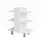 Vicco Waschbeckenunterschrank Fynn, Waschtischunterschrank, Weiß, 60 x 70 cm mit 6 Ablagen