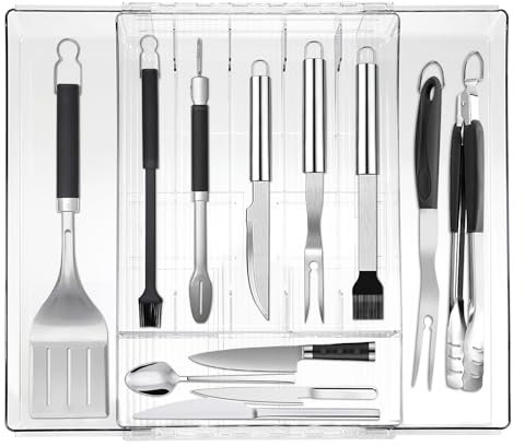 Farerkass Portaposate Da Cassetto Porta Utensili Espandibile Da Cucina Porta Posate Cucina Cassetto Organizer Cassetti Cucina Portaposate, Porta Posate Da Cassetto Porta Utensili Da Cucina