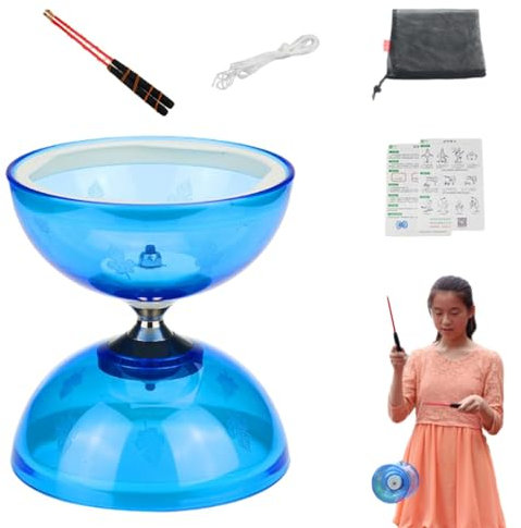 Yoyo Chinois,Yoyo Chinois Diabolo, Jouet Yoyo Chinois à Triple roulement, Jouet Diabolo Yoyo Chinois pour Adultes et , débutants, Fitness Amusant