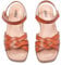 Veittes sandali donna estive eleganti comodi bassi sandali.(2307022,LB/MF,43 EU)