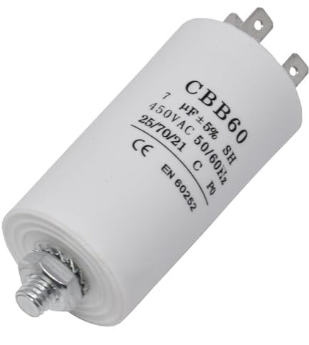 sparefixd Suitable for Tumble Dryer Motor Capacitor 7UF Candy Hoover
