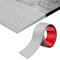 Threshold Ramps Self-Adhesive Rubber Threshold Ramp Wheelchair Ramp for Doorways,Steps,Bathroom, Wheelchair, Scooter Stroller (Grey, 7.5cm(W) x 1.5cm(H) x1m(L))