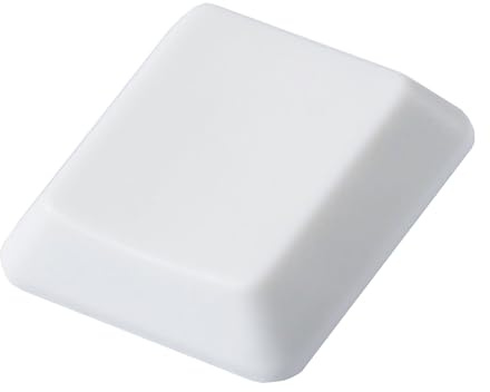 YMDK 1U - Touches de remplacement vierges en PBT - Blanc givré - Compatible avec clavier mécanique Logi G813 G815 G913 G915 tkl