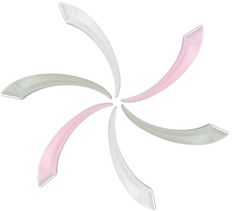 BESTYASH 6stücke Augenbrauenrasierer Aus Edelstahl Präzise Kompakt Und Wiederverwendbar Für Damen Sicherer Gesichtshaarentferner Ohne Hautverletzungen Für Reisen Und Outdoor-einsatz