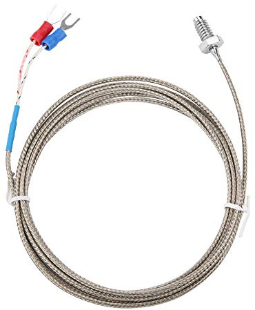 Hyuduo M6 BSW -Schraubensonden -Temperatursensor mit K Typ Thermoelement Kabel Breiter Bereich und Präzisionsbearbeitung (#2)