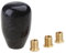 BIGULA Gearstick Joysticks Carbon Fiber Gear Lever Knob for Head Stick with 3 Adapter Manual Transmission Vehic Lever Knob Boot Protector for Dirt Bike Motorcycle Protect Your Shoes and