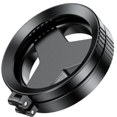 Magnetischer CPL Filter, 52 mm Polarisationslinse mit 15 mm Verlängerung, reduziert Reflexionen für lebendige Bilder, für Outdoor-Landschafts- und Architekturfotografie, Schwarz
