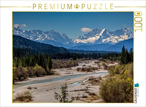 CALVENDO Puzzle Frühjahr im Isartal | 1000 Teile Lege-Größe 64 x 48 cm Foto-Puzzle für glückliche Stunden