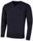 Calvin Klein Hombre con Cuello en v algodón suéter - Armada - M