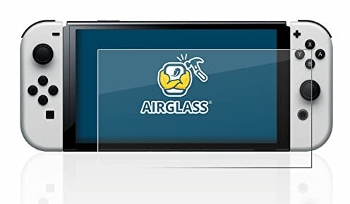 brotect Protection Écran Verre pour Nintendo Switch OLED-Modell Film Protecteur Vitre 9H [Anti-Rayures, Transparent]