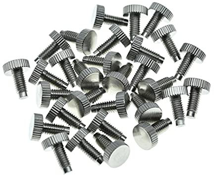 Dopro 30-Pack Stainless Steel Guitar Tremolo Bridge Fine Tuning Screws Fine Tuner Screws Fits Floyd Rose FR