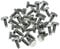 Dopro 30-Pack Stainless Steel Guitar Tremolo Bridge Fine Tuning Screws Fine Tuner Screws Fits Floyd Rose FR