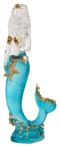 SEINHIJO Meerjungfrau Figuren Skulptur Modern Statue Geschenk Ozean Dekor Arts Polyresin 25cm