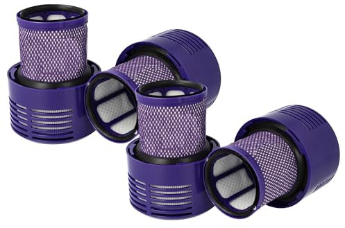 vhbw 4x Staubsaugerfilter kompatibel mit Dyson SV12