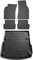Fußmatten & Kofferraumwanne Set kompatibel mit Audi A6 C6 Allroad Avant 2004-2008 Gummi 5X