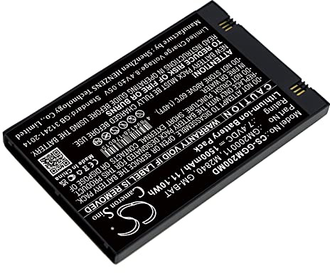 TECHTEK akku Kompatibel mit [GE] Echographe Vscan, Vscan Pocket Sized Ultrasound GM200011 Ersetzt GM-BAT, für GM200011, für M2840