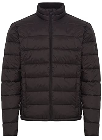 !Solid SDCole Herren Winterjacke Herrenjacke jacke Outdoorjacke mit Steppungen Robuste Polyester-Qualität Regular Fit, Größe:XL, Farbe:True Black (194008)