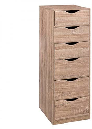 caisson bureau 6 tiroirs, beige