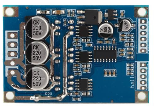 Fafeicy Brushless Controller Driver Board, Brushless Motor Speed Controller Hall BLDC Driver Board DC 12V Bis 36V 15A 500W, mit mehrere Schutzfunktionen
